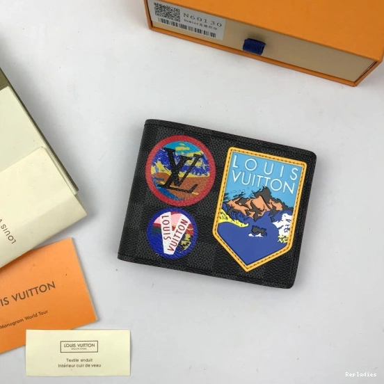 Cheap Vuitton MULTIPLE Louis WALLET 0815